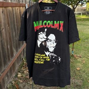 Malcolm X reason tag size XL